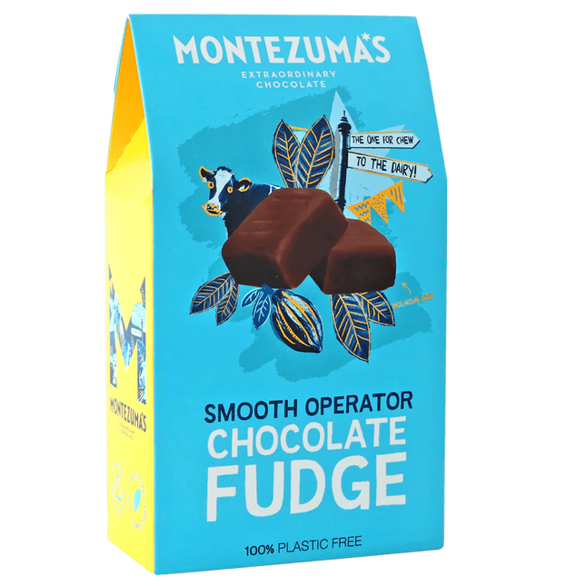 Montezumas Smooth Operator Chocolate Fudge carton 150g