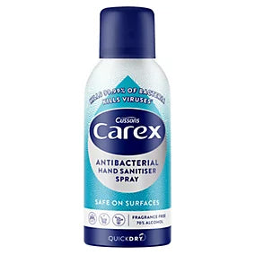 Carex Anti-Bacterial Hand and Surface Sanitiser 100ml