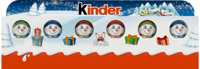 Kinder Mini Christmas Figures 6 X 15G 90G