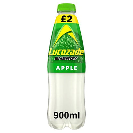 Lucozade Energy Apple 900ml PMP £2