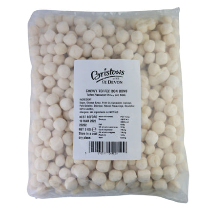 Bristows Toffee Bulk Chewy Bonbons 3kg