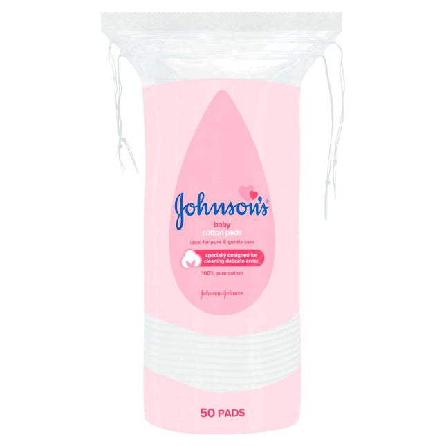 Johnsons Baby Cotton Pads 50s