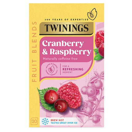 Twinnings Cranberry, Raspberry & Elderflower Tea 20s