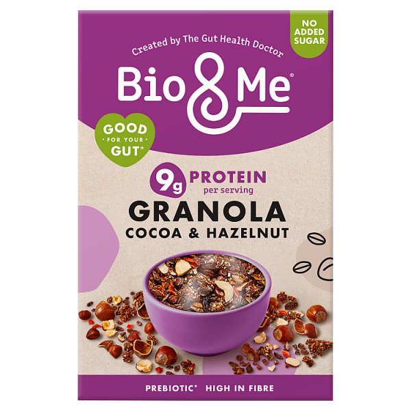 Bio&Me Cocoa & Hazelnut  Protein Boosted Granola 360g