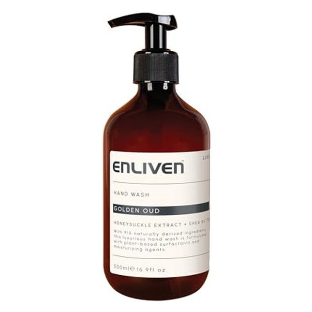 Enliven Luxe Hand Wash 500ml Golden Oud