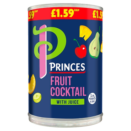 Princes Fruit Cocktail In Juice 410G £1.59 PMP
