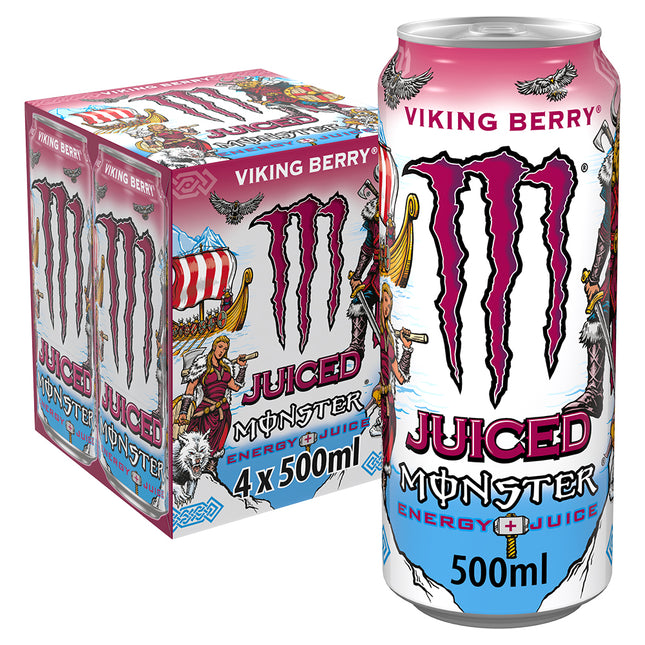 Monster Viking Berry 4PK 500ml