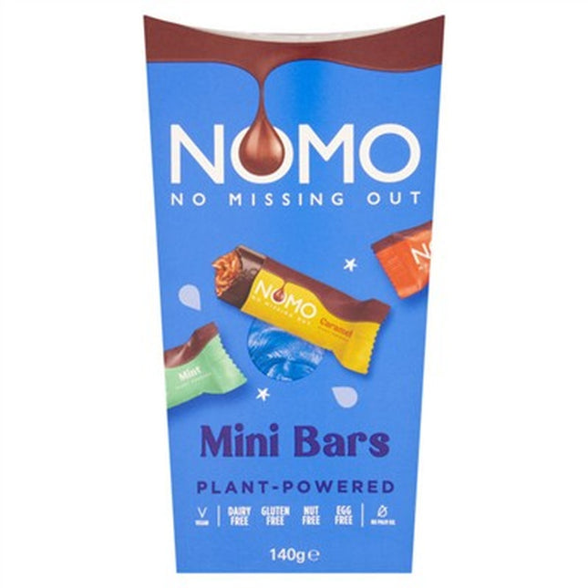 Nomo Mini Bars Mixed Sharing Box 140g