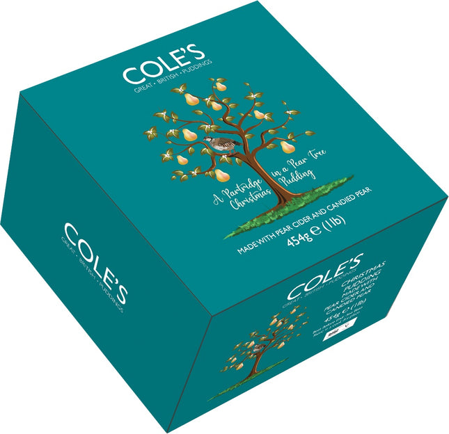 Cole's Partridge in a Pear Tree Christmas Pudding 454g