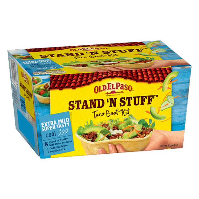 Old El Paso Stand 'N' Stuff Taco Boat Kit 329g