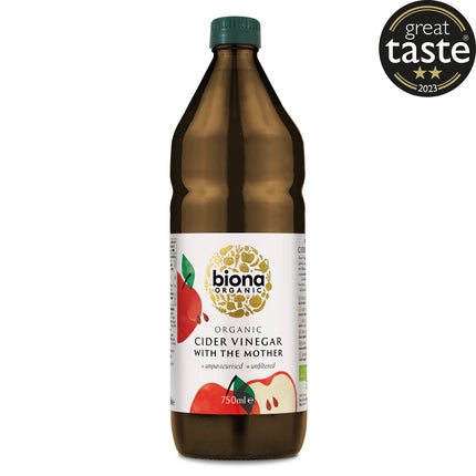 Biona Organic Cider Vinegar Unfiltered (With The Mother) 750ml