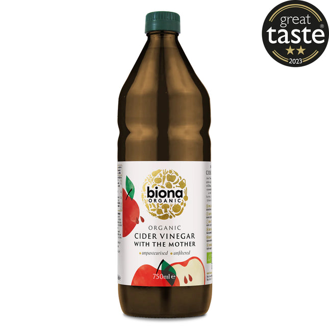 Biona Organic Cider Vinegar Unfiltered (With The Mother) 750ml