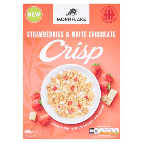 Mornflake Strawberry & White Chocolate Crisp  500g