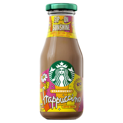 Starbucks Frappuccino Sip on Sunshine (Toffee Honeycomb) Glass 250ml