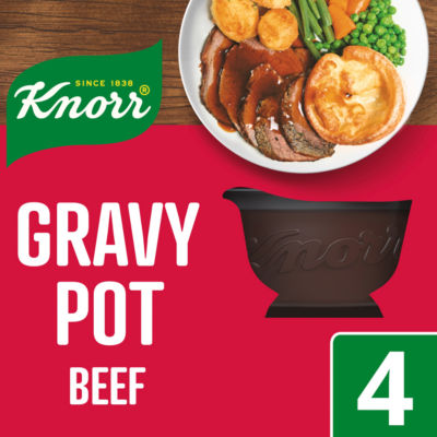 Knorr Gravy Pot 4s Beef 112g