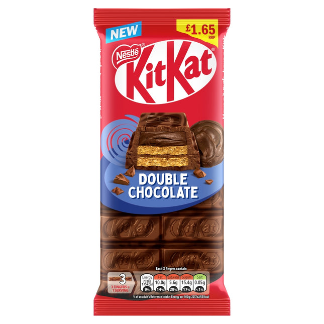KitKat F1 Double Chocolate Sharing Bar PMP £1.65 99g