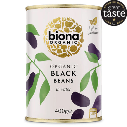 Biona Organic Black Beans 400g