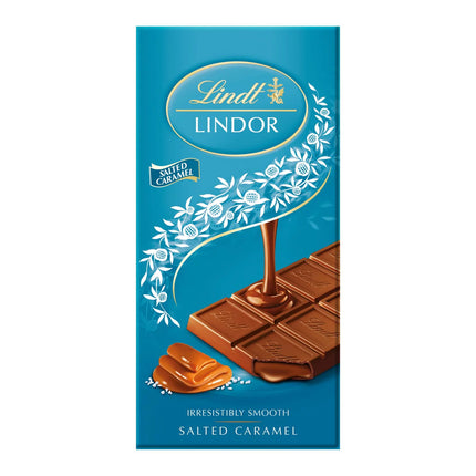 Lindt Lindor Salted Caramel Bar 100g