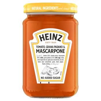 Heinz Tomato Mascarpone & Grana Padano Sauce 350G