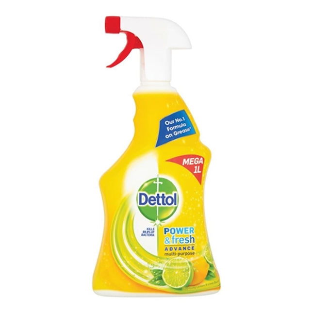 Dettol Power & Fresh Citrus Multipurpose Spray 1L