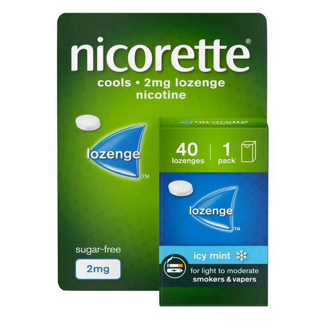Nicorette Lozenge Icy Mint 2mg 40s