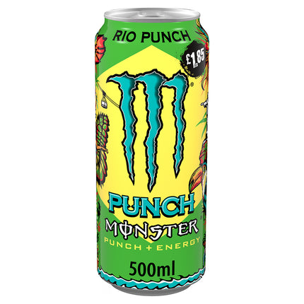 Monster Energy Drink Juiced Rio Punch PMP £1.85 500ml