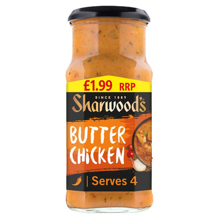 Sharwood's Butter Chicken PMP £1.99 420g