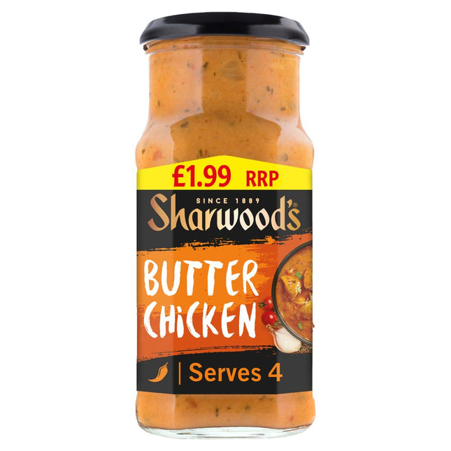 Sharwood's Butter Chicken PMP £1.99 420g