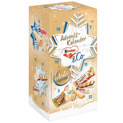 kinder & Co White Advent calendar 263g