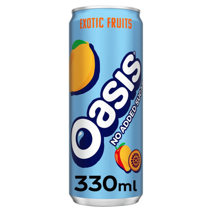 Oasis Zero Exotic Fruits 330ml