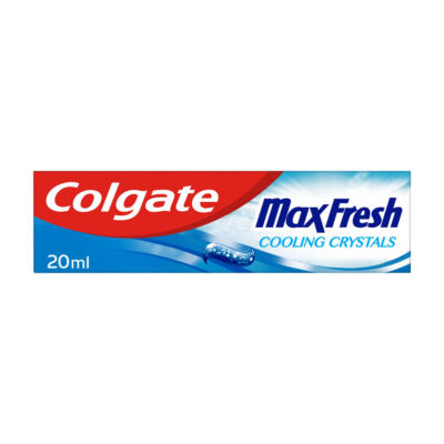 Colgate Toothpaste Max White Fresh Blue Travel 20ml