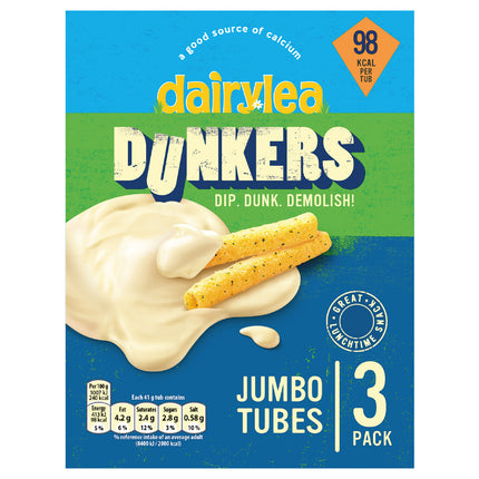 Dairylea Dunkers Jumbo Tubes 3X41G
