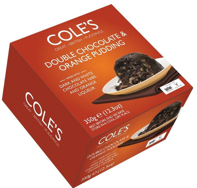 Cole's Double Chocolate & Orange Pudding 350g