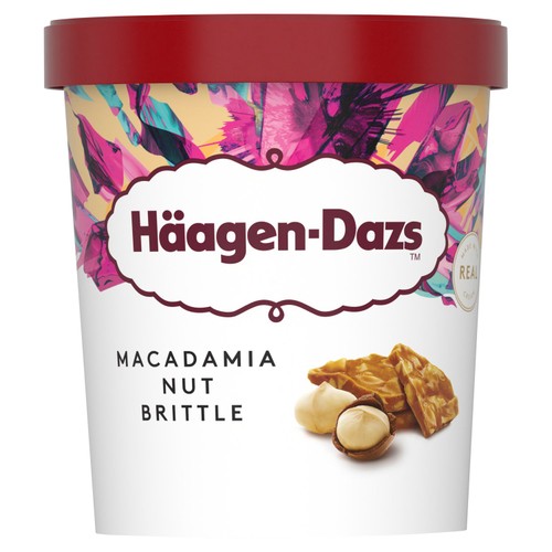 Haagen Dazs Macadamia Nut Brittle 460ml