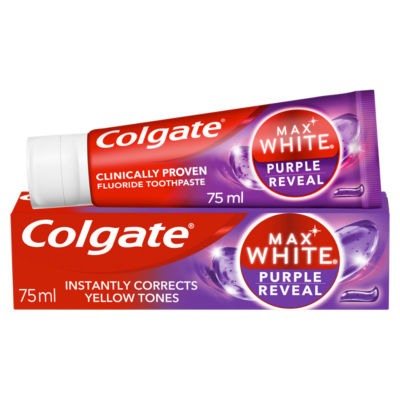 Colgate Toothpaste Max White Purple 75ml