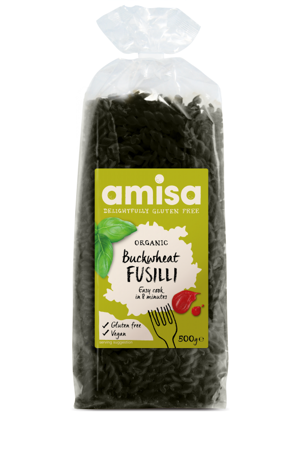 Amisa Fusilli Buckwheat Organic 500g