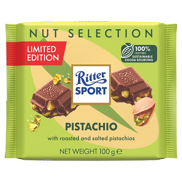 Ritter Sport NEW Pistachio 100g