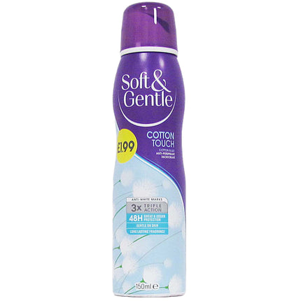 Soft & Gentle Cotton PMP £1.99 150ml