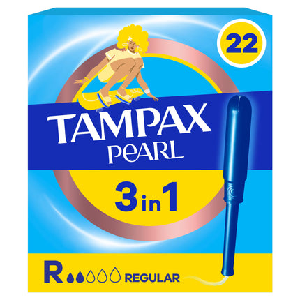 Tampax Pearl Regular 22ct