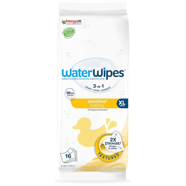 Waterwipes XL Bathing Wipes 16s
