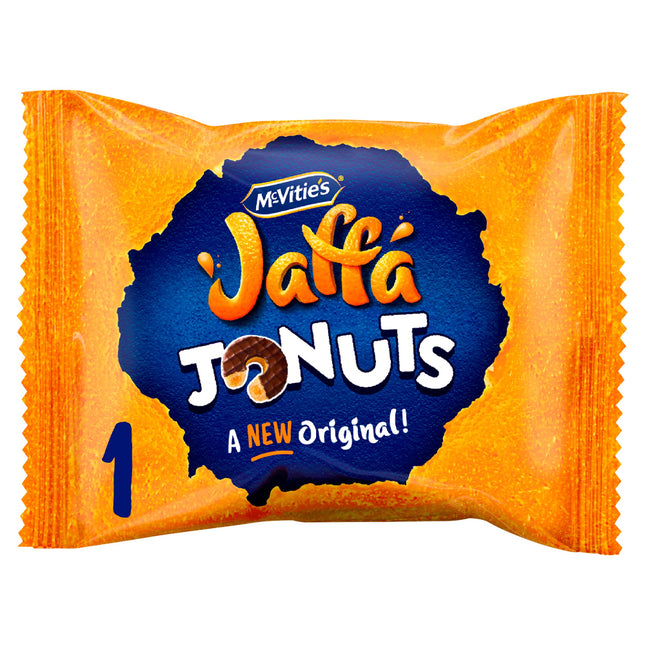 McVitie's Jaffa Cakes Jaffa Jonuts Biscuits Single Serve Pack 43g