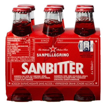 San Pellegrino Sanbitter Rossa 6x10cl
