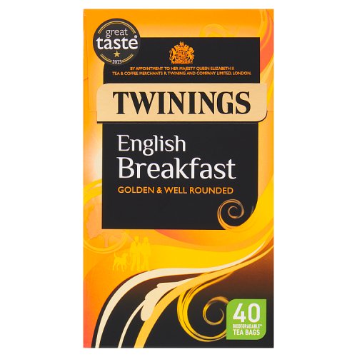 Twinnings English Breakfast Tea 40s