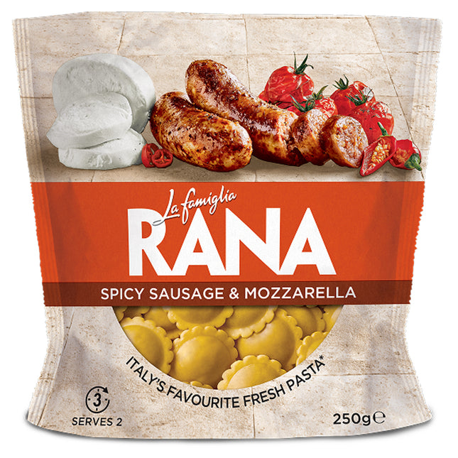 Giovanni Rana Spicy Sausage & Mozzarella Tortelloni 250G