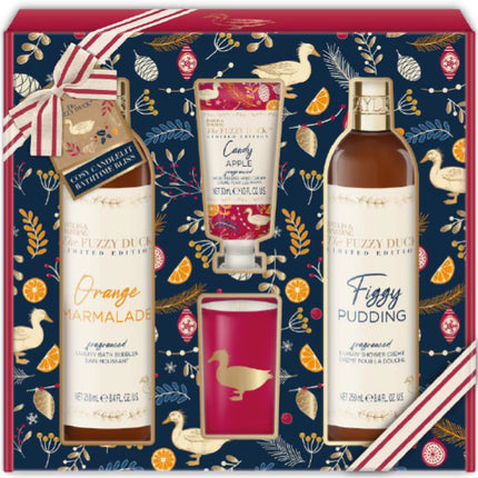 The Fuzzy Duck Winter Wonderland Luxury Candlelit Bathing Gift Set 940g