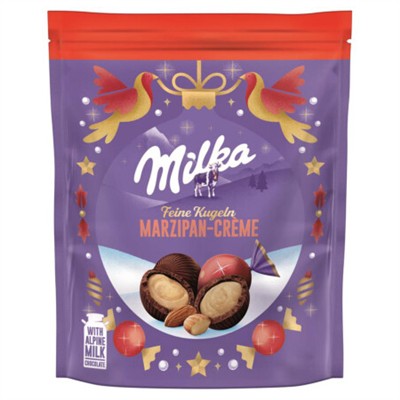 Milka Fine Balls Marzipan Cream 80G