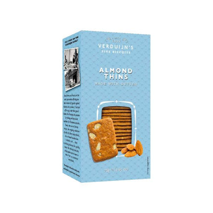 Verdijn's Fine Biscuits Butter Biscuits With Almonds 75G