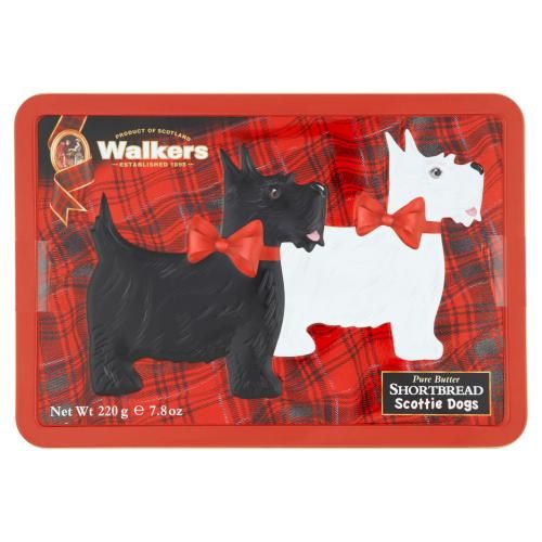 Walkers Scottie Dog Rectangular (Scottie Dog) 220g