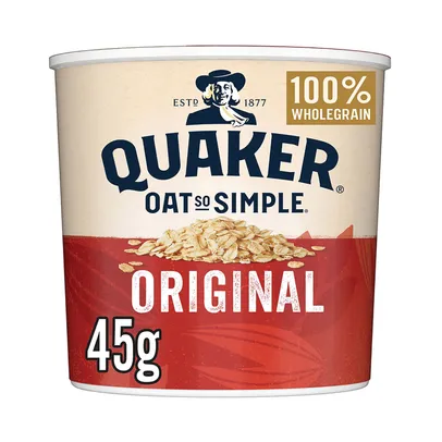 Quaker Oat So Simple Original Porridge Pot 45g