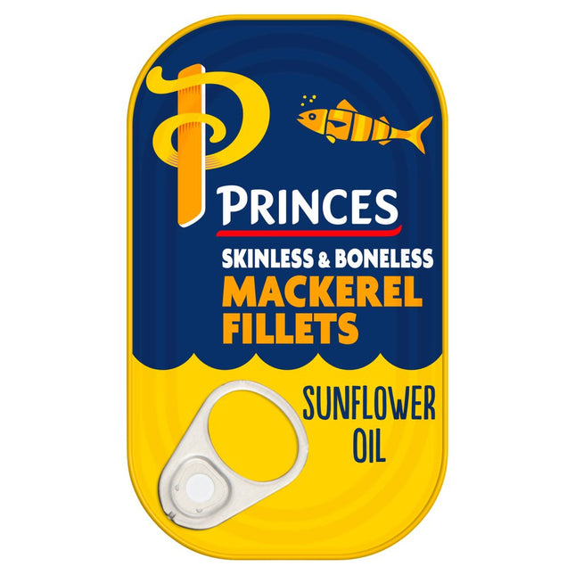Princes Mackerel Flt Sf Oil 125G